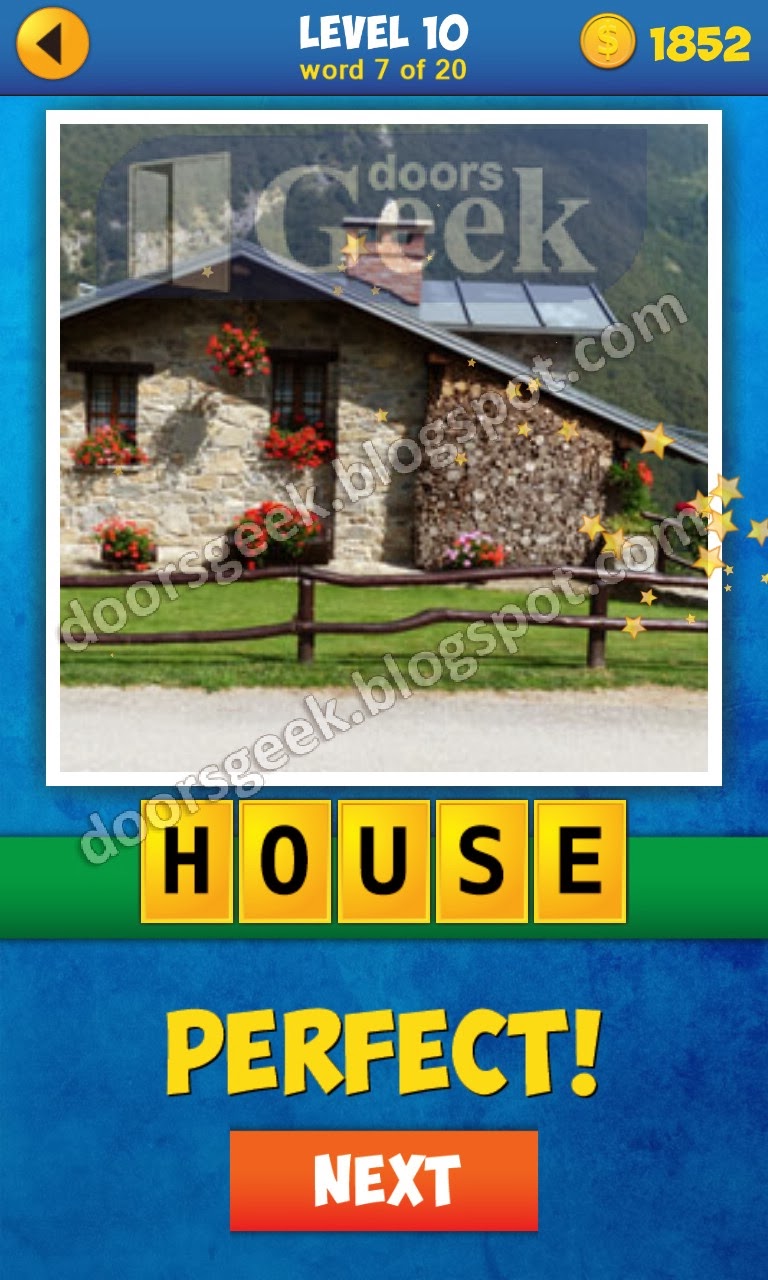 4 Little Squares [Level 10] Word 7 Doors Geek