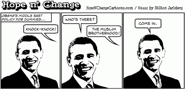 obama jokes, muslim brotherhood, stilton jarlsberg, hope and change, knock knock jokes