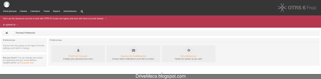 Nos devolvemos a Personal Preferences Nos devolvemos a Personal Preferences