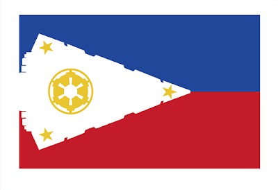 Star Wars Flag Prints by Sket One - “Empire Islands” Philippines National Flag