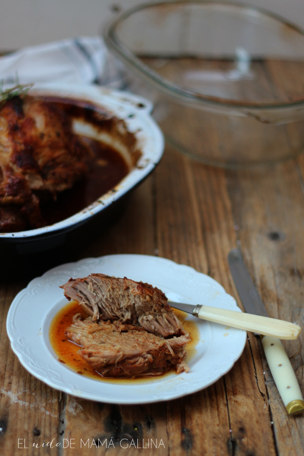 aguaja de cerdo asada