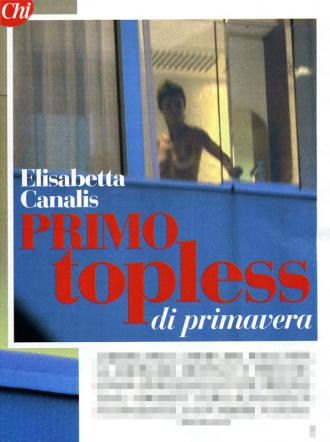 Gossip Point: La Canalis conturbante in topless
