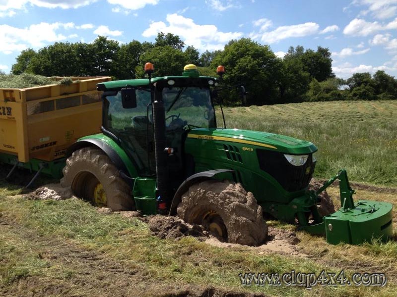 Tractors Farm Machinery John Deere Stuck and Mud