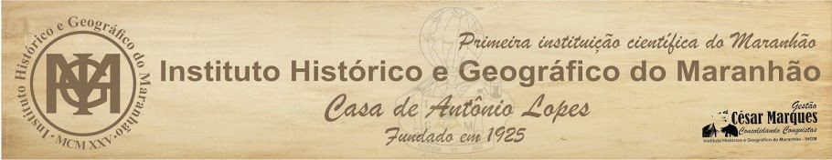 BLOG DO INSTITUTO HISTÓRICO E GEOGRÁFICO DO MARANHÃO