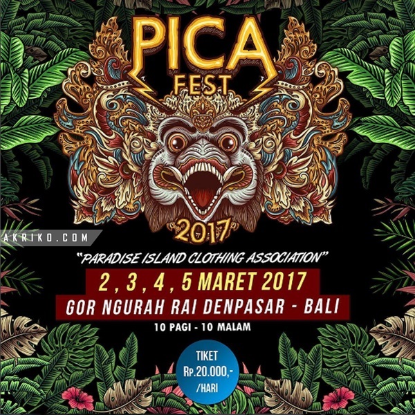 Ajang PICA Fest 2017, Pesta Bagi Pengusaha Clothing di Bali