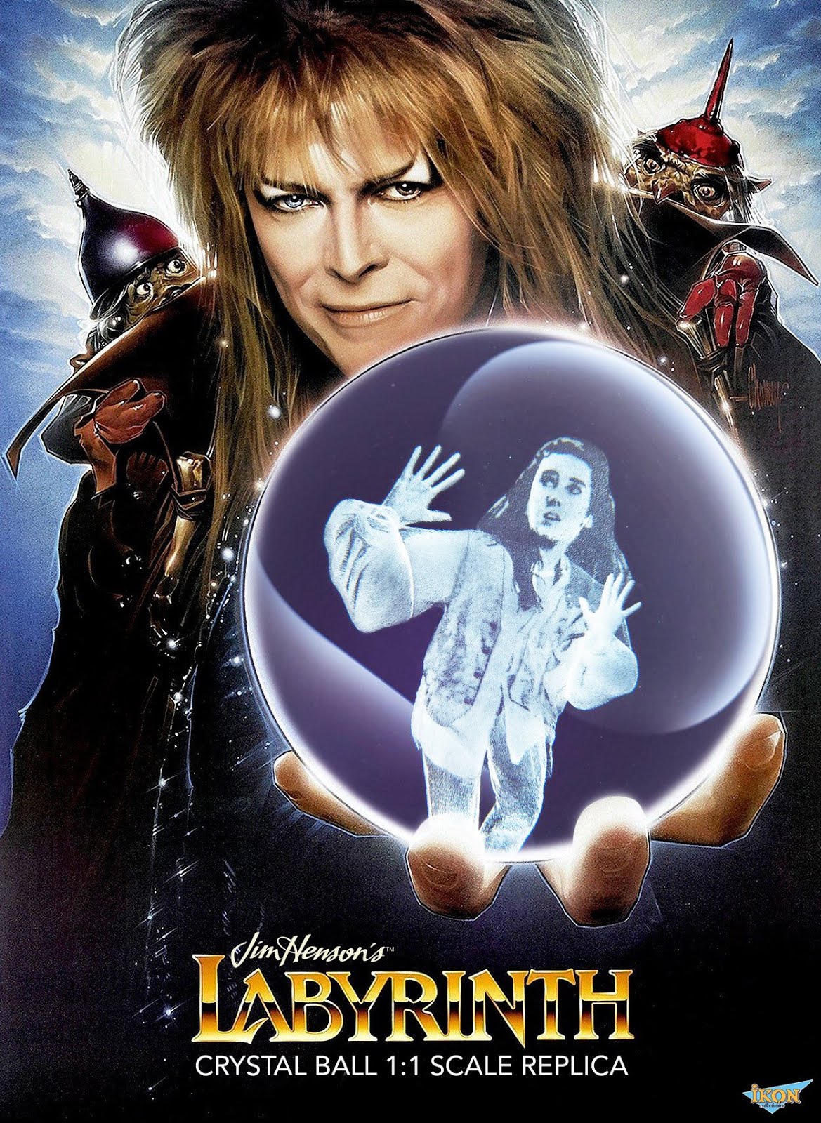 Muppet Stuff Labyrinth Crystal Ball Replica with Trapped Sarah!