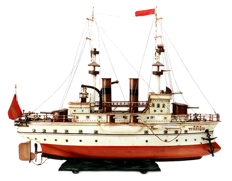 hms terrible toy battleship