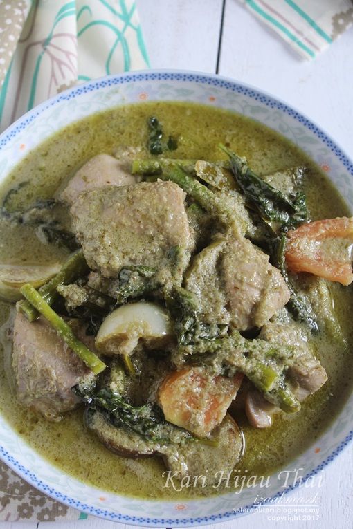 Resepi Kari Hijau Thai / Kari Hijau Thai Lagi Sedap Dari Kfc U Ashleeapron - Masukkan kentang