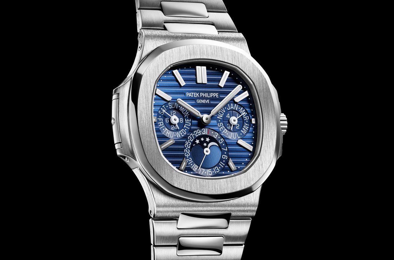 Patek Philippe Nautilus Stainless Steel Blue Tiffany & Co. Dial  Men's Watch (