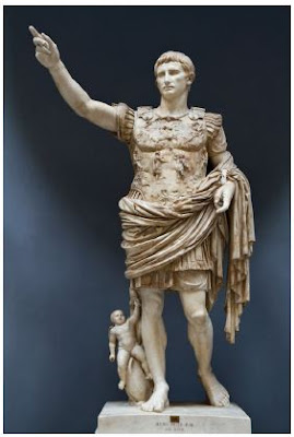 augustus porta prima imperial roman ap history bronze marble ce copy original function form