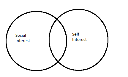 An example of microeconomics and social interest, a study of Facebook.
