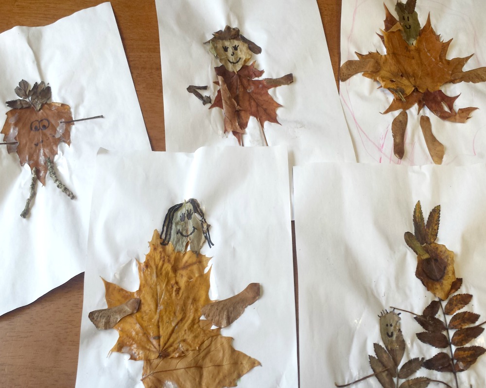 4 Autumn Leaf Activities For Little Ones - Leaf People