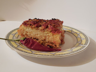 Varza acra cu orez la cuptor