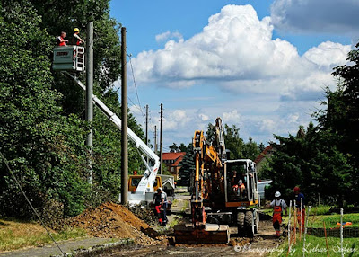 Vollsperrung einer Straße