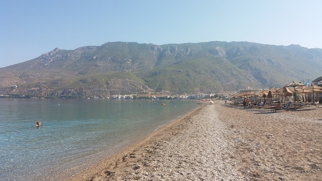 Loutraki beach, Greece Photo by Greeker than the Greeks Loutraki beach, Greece Photo by Greeker than the Greeks