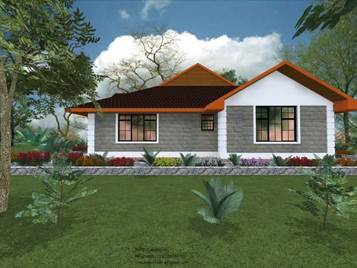 The bungalow house design is doubtless the most ordinary modern house design in the universe. Bungalow house plans are non-formal and well-suited for small narrow area. Find the inspiration you need to plan your ideal house design in the wide range of house types and styles with these 60 small bungalow house designs.