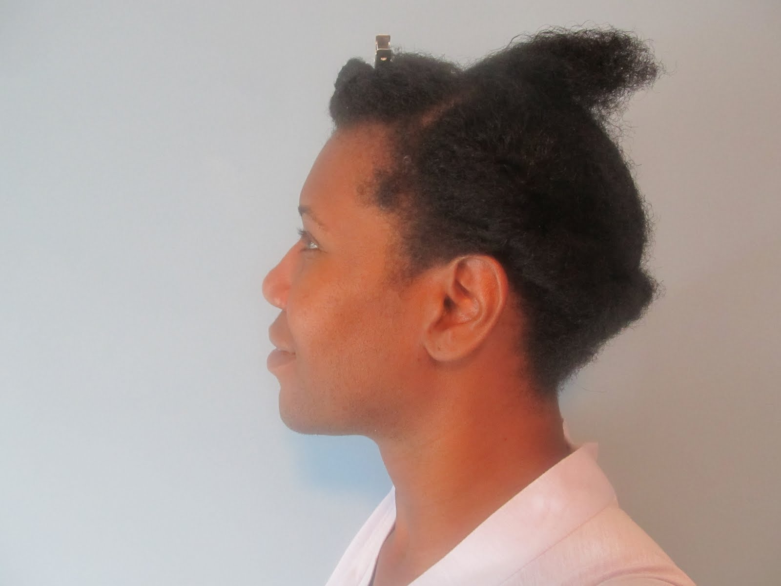 Naturally Nita: Hairstyle Fail - Roll, Tuck & Pin