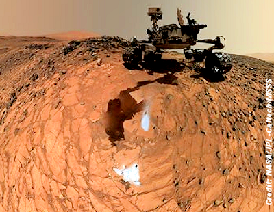 New Find on Mars Suggests 'Considerable Water Activity'