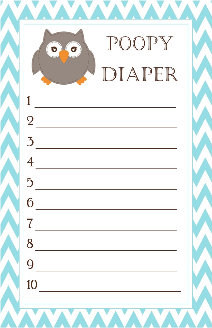 Fannypacks and Finlandia Owl Themed Baby Shower