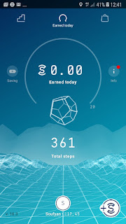 تطبيق Sweatcoin لربح المال من الانترنت
