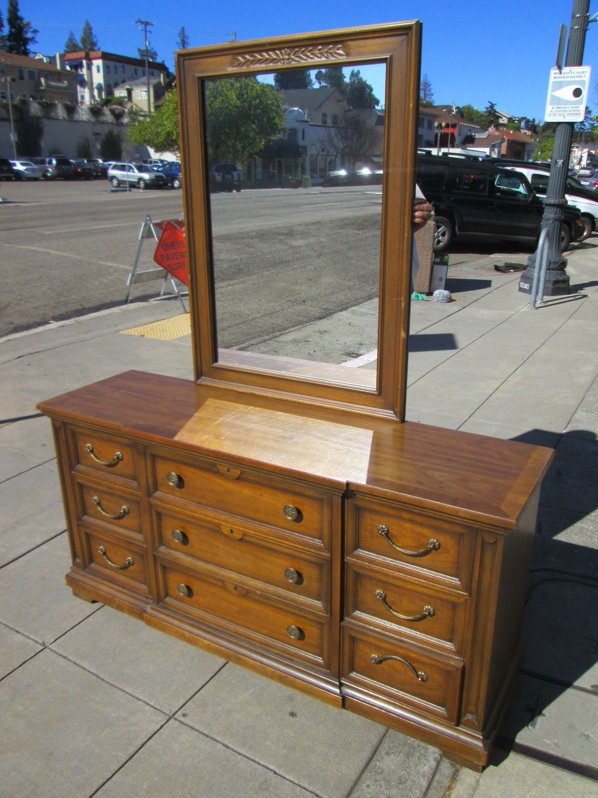 UHURU FURNITURE & COLLECTIBLES SOLD Drexel 9Drawer Dresser with