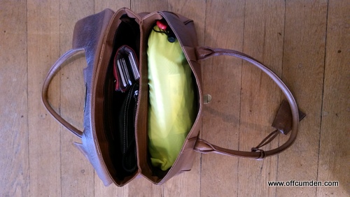BubbleBum in handbag
