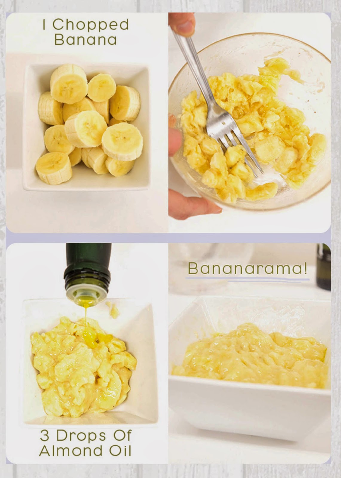 BEAUTY | How To Make A Banana And Almond Oil Face Mask