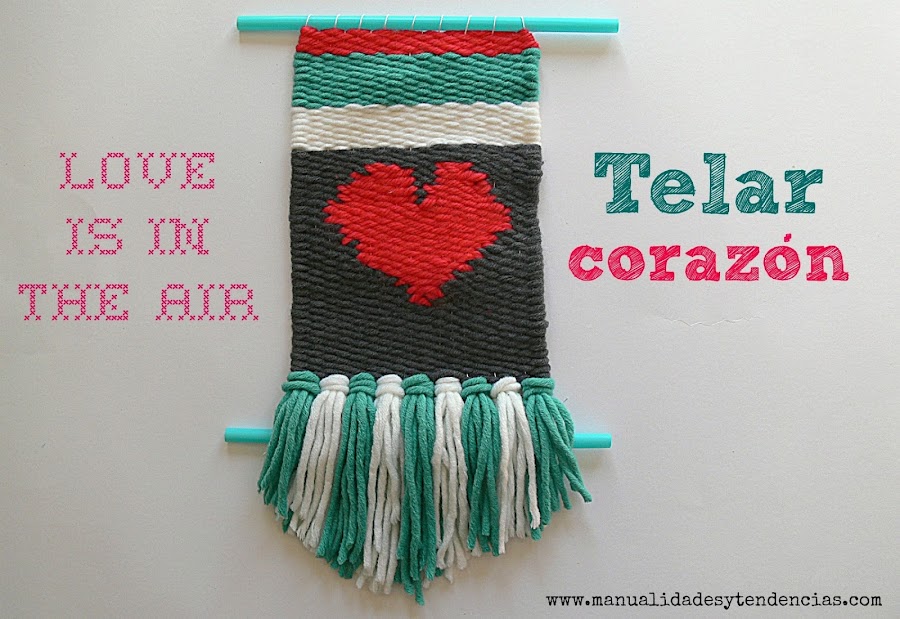 Cómo hacer un tapiz con weaving o telar rectangular