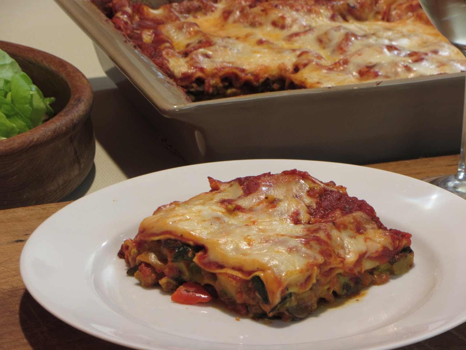 Tracy's Living Cookbook: Vegetable Lasagna with Basil Cashew Cheese