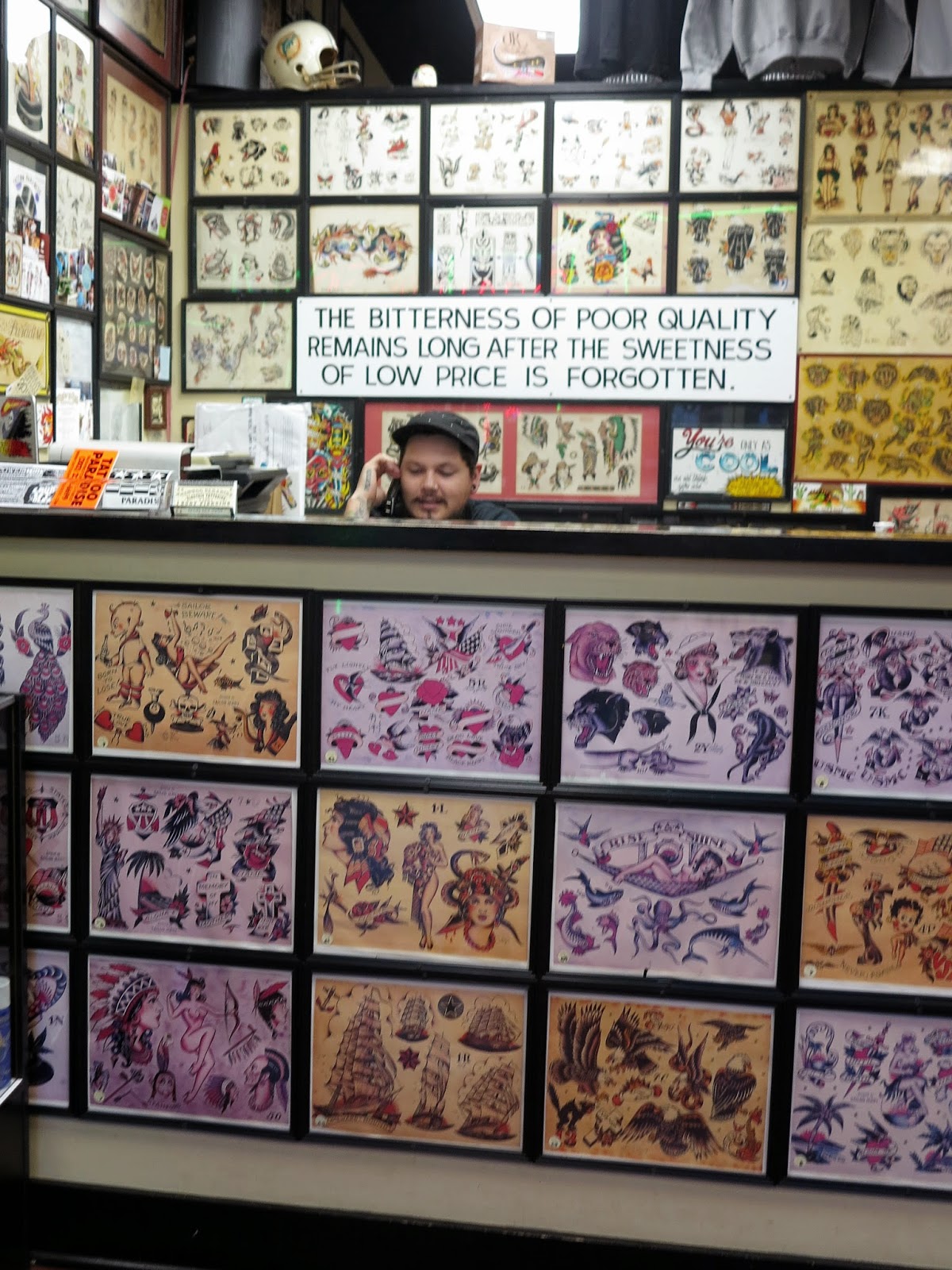 Shawn and Chris at Tattoo Paradise in Adams