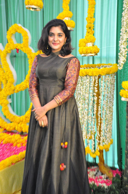Nivetha Thomas at NKR16 movie Muhurat