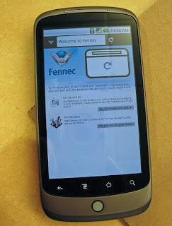 Fennec spotted on Android Nexus One and DROID 1
