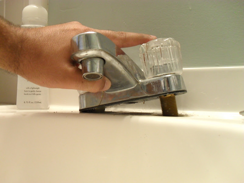 The Remodeled Life Updating the Bathroom Faucet