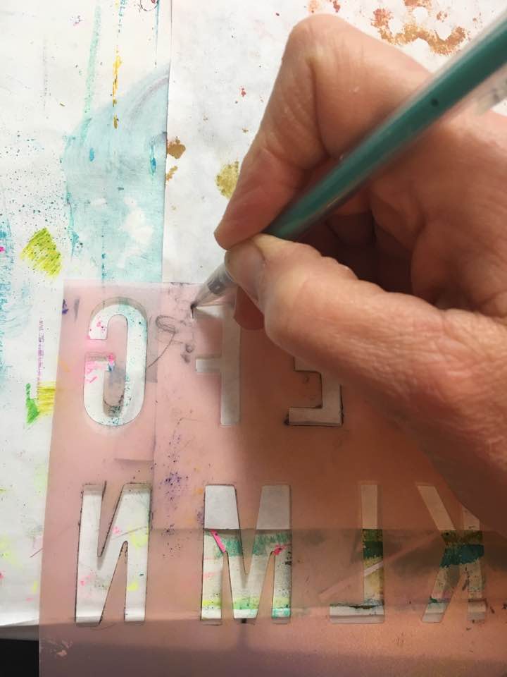 Art Journaling on Purpose Ways to Use Gesso