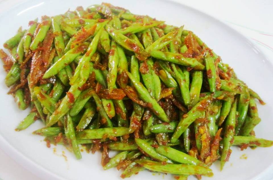 Resepi Kacang Buncis Sambal Tumis