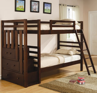 Twin-over-Twin-Dark-Cherry-Bunk-Bed-via-