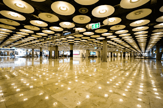 Wide view using wide-angle lens