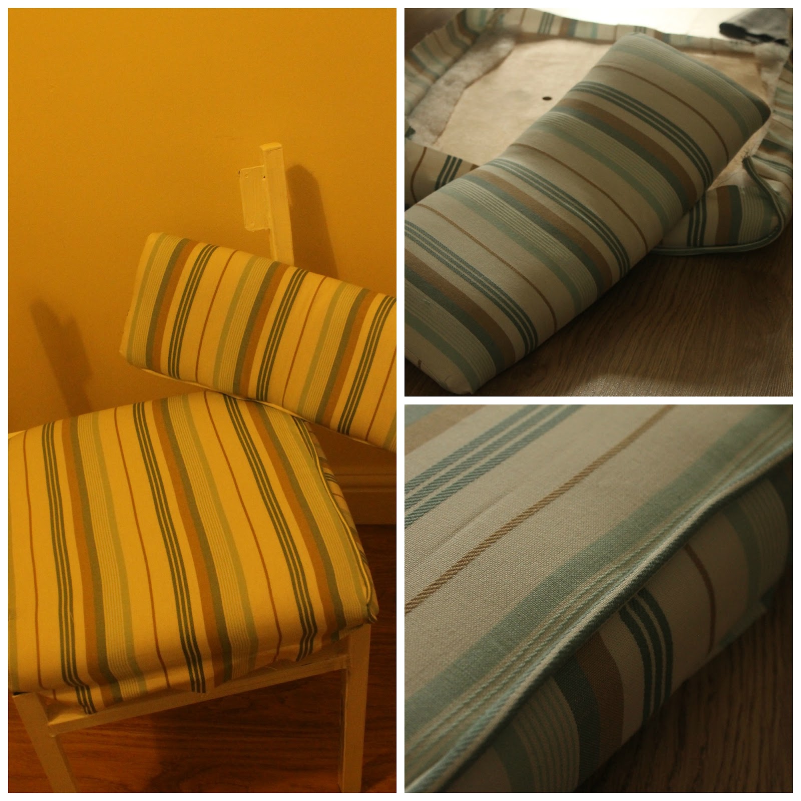 Magnolia Reupholstering my chairs....