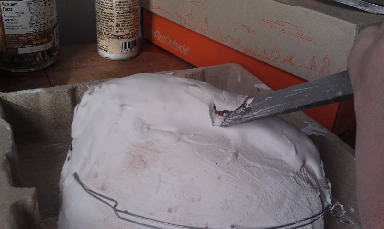 Philadelphia Sculpture Gym Waste Mold Demold