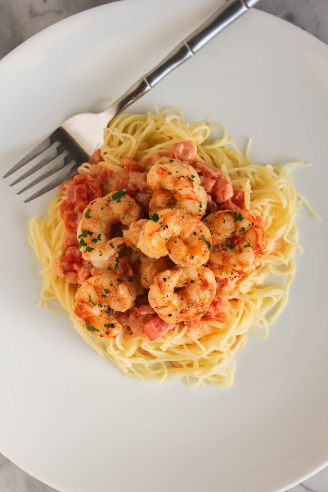 Cajun Shrimp Capellini