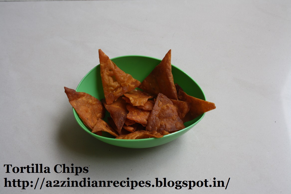 All Marathi Recipes Homemade Tortilla Chips