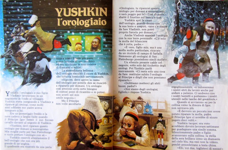 C'era una Volta Yushkin l'orologiaio