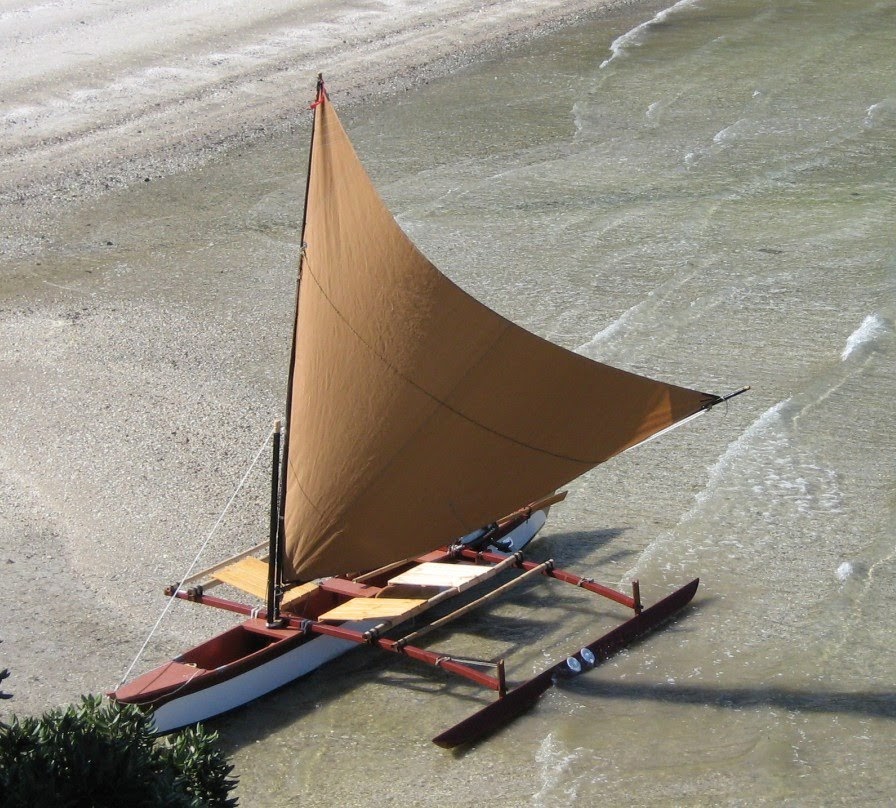 Wa'apa Outrigger Sailing Canoe