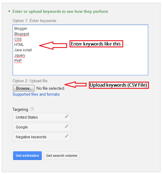 Google Keyword Planner Google+Keyword+Planner