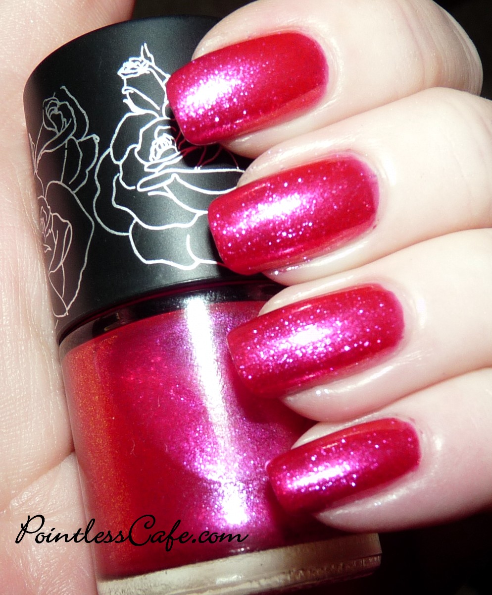 Pointless Cafe: Von D High Voltage Nail Lacquer and Review