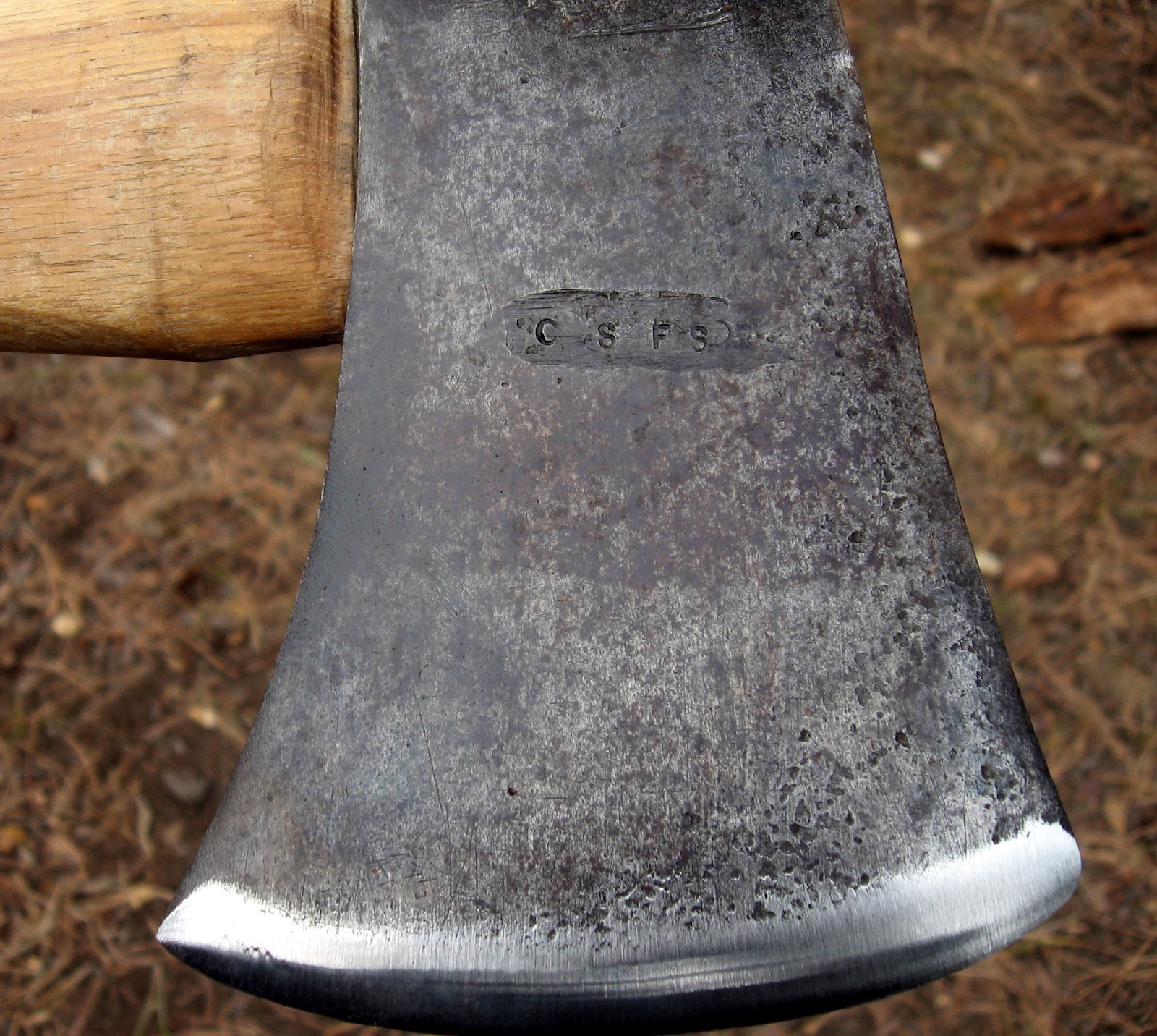 Rocky Mountain Bushcraft Vintage axe garage sale find and restoration