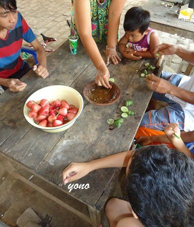Sambal Rujak Coel Jambu Air