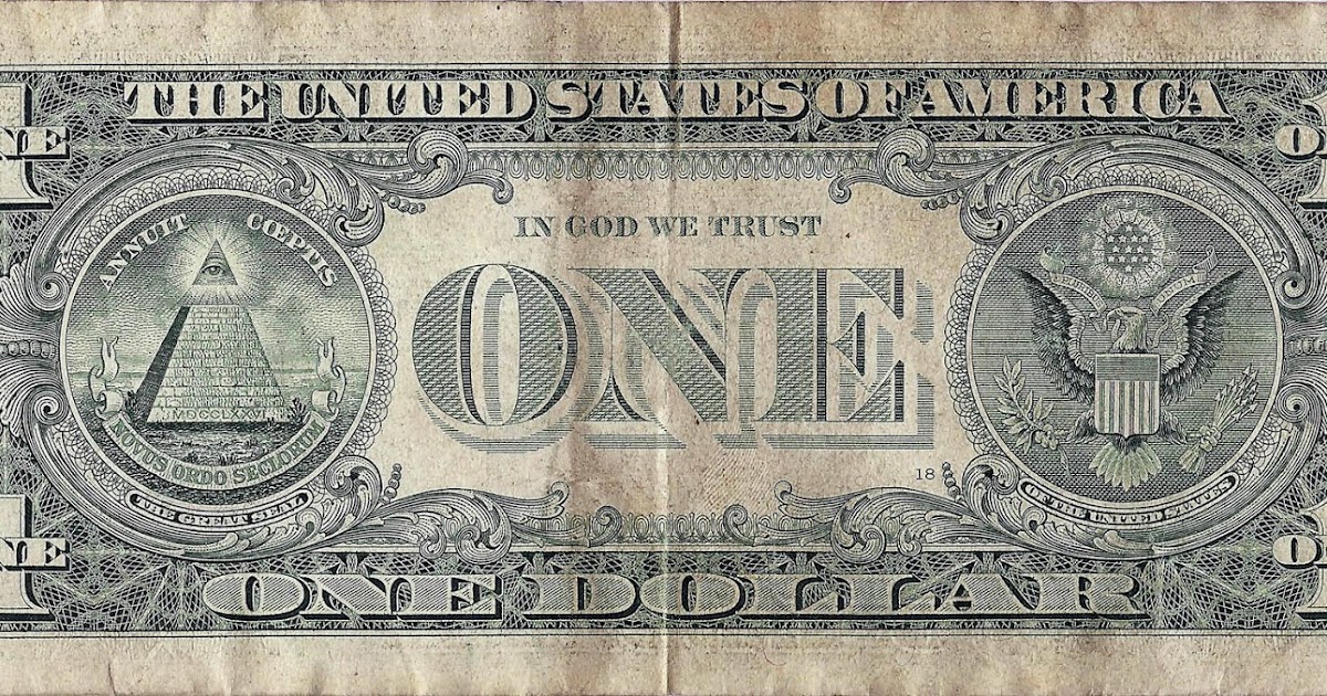 Fixa o Olho Quais símbolos estão escondidos na nota de 1 dólar?