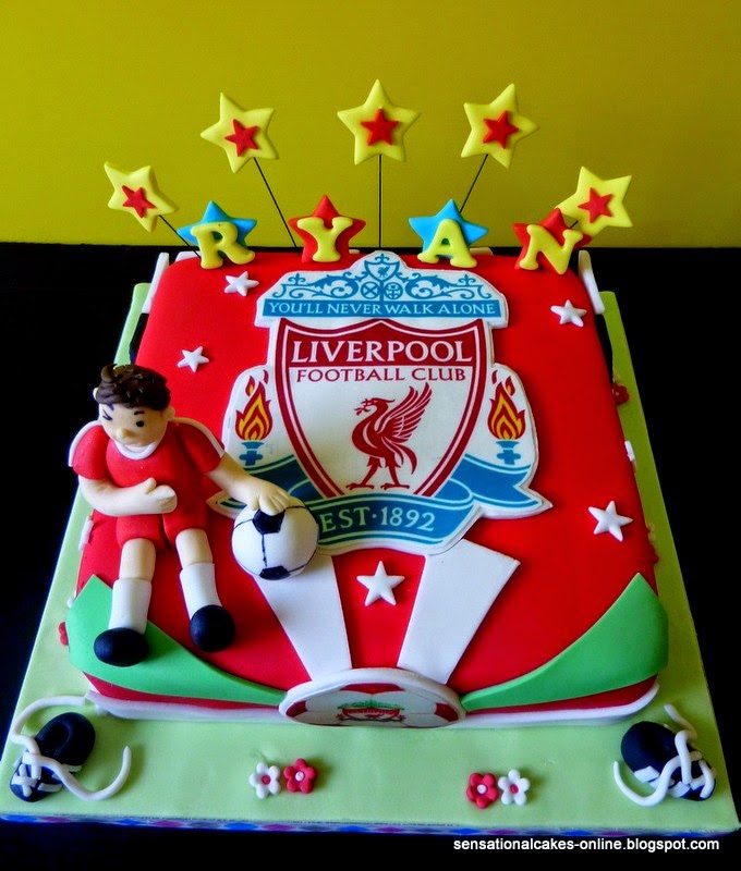 Liverpool Cake Topper Square Liverpool Cake Topper Square