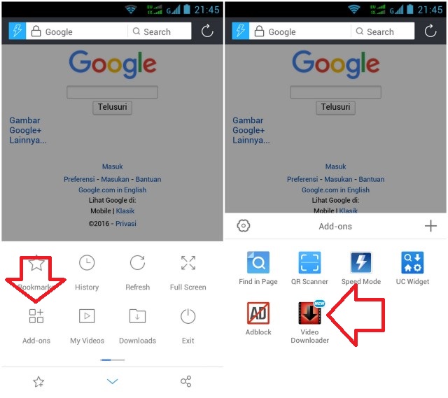 Buka omegle di uc browser